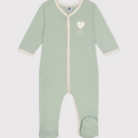 Pyjama Hartje - Groen - Petit Bateau