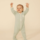 Pyjama Hartje - Groen - Petit Bateau