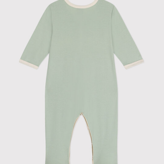 Pyjama Hartje - Groen - Petit Bateau Pyjama Hartje - Groen - Petit Bateau