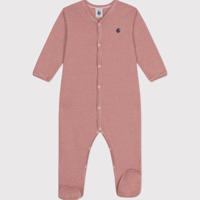 Pyjama Streepjes - Red - Petit Bateau Pyjama Streepjes - Red - Petit Bateau