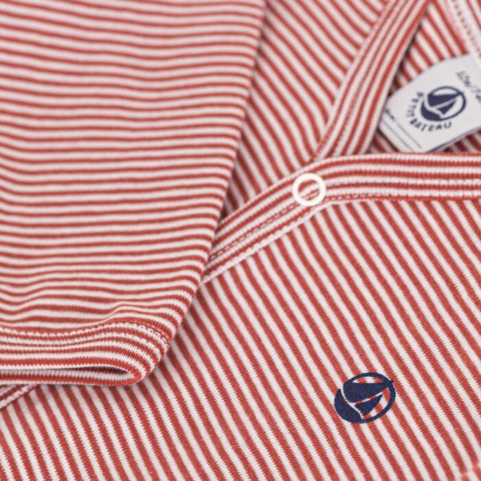 Pyjama Streepjes - Red - Petit Bateau Pyjama Streepjes - Red - Petit Bateau