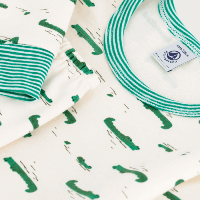 Pyjama uit 2 stuks - Crocodile - Petit Bateau