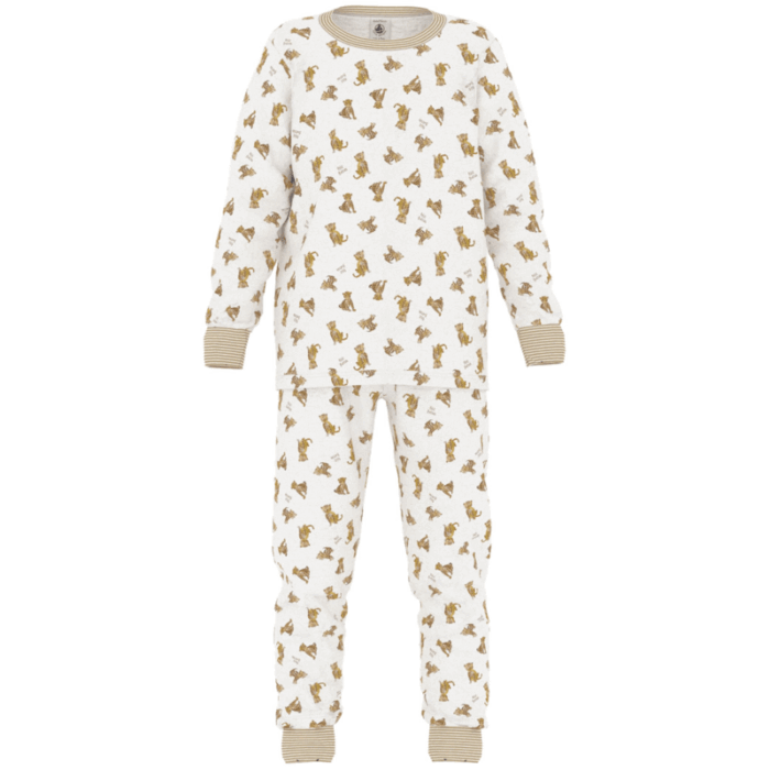 Pyjama uit 2 stuks - Leopard - Petit Bateau Pyjama uit 2 stuks - Leopard - Petit Bateau