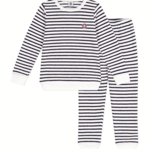 Pyjama uit 2 stuks - Milk/Soir - Petit Bateau Pyjama uit 2 stuks - Milk/Soir - Petit Bateau