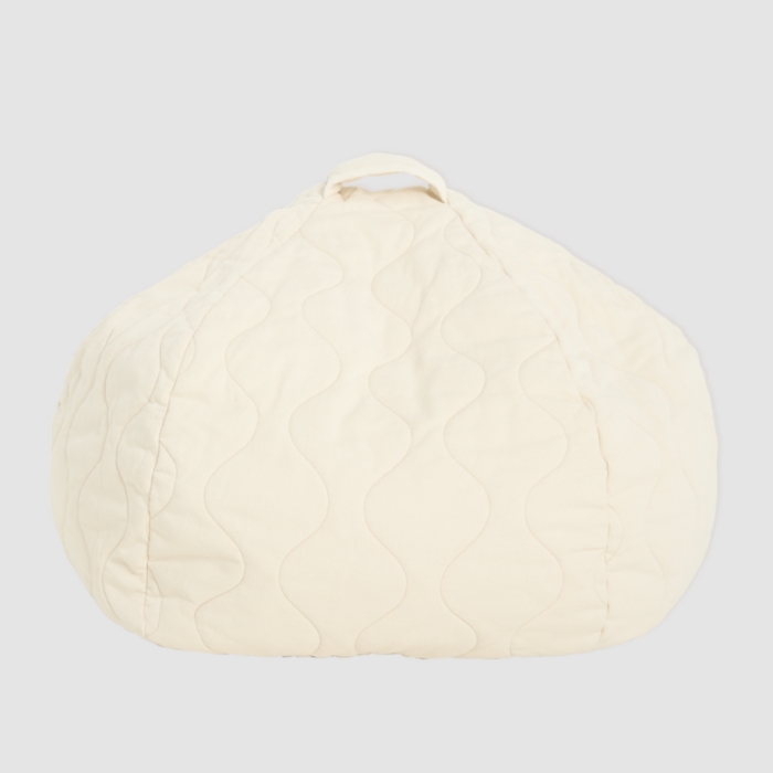 Quilted Beanbag - Natural - Nobodinoz