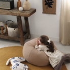 Quilted Beanbag - Sesame - Nobodinoz