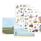 Raamstickers - Jim & Friends - Little Dutch