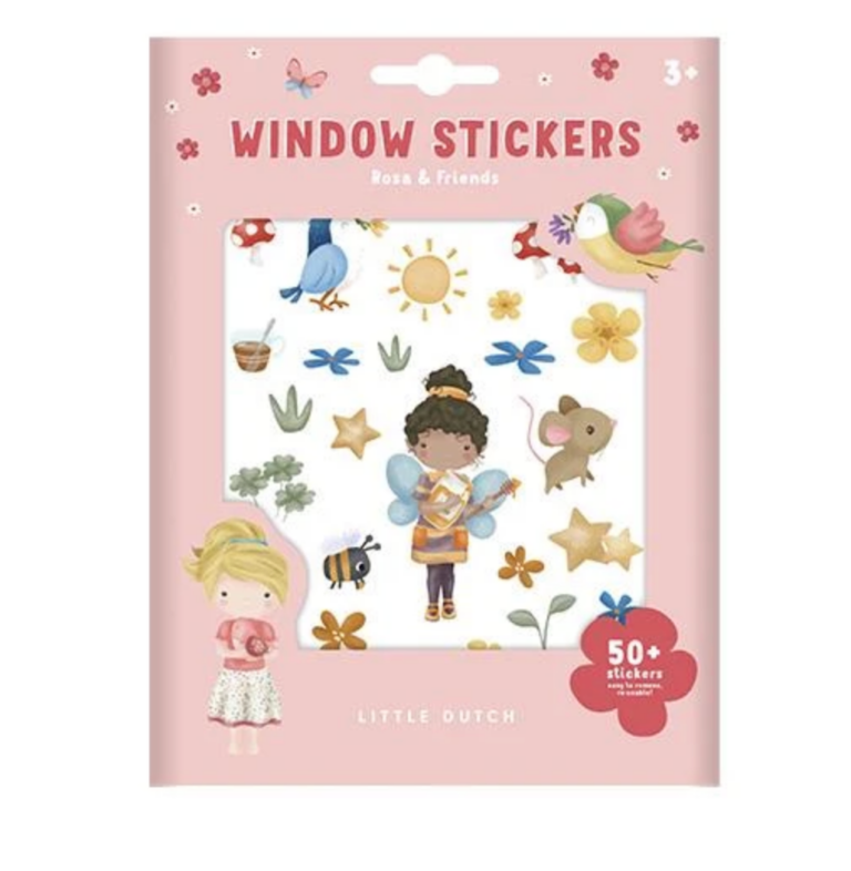 Raamstickers - Rosa & Friends - Little Dutch
