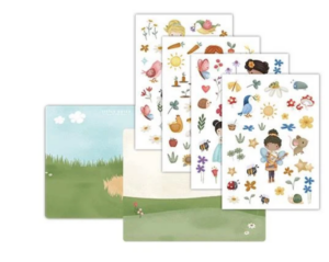 Raamstickers - Rosa & Friends - Little Dutch