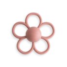 Rattle Daisy Teether - Dusty Rose - Mushie