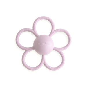 Rattle Daisy Teether - Soft Lilac - Mushie