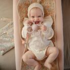 Rattle Daisy Teether - Soft Lilac - Mushie