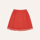 Red Bambula Skirt - Red - The Campamento