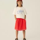 Red Bambula Skirt - Red - The Campamento