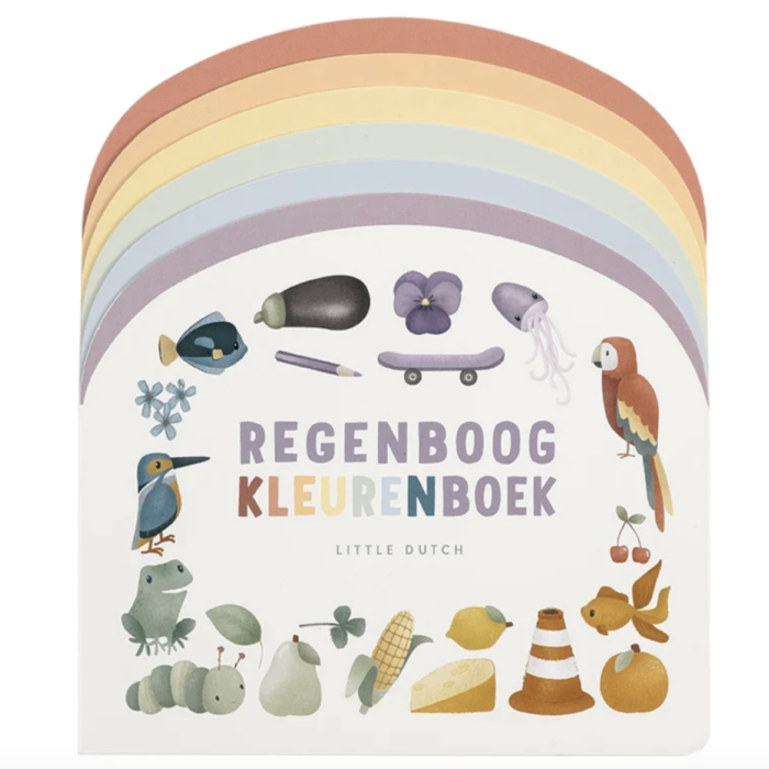 Regenboog kleurenboek - Little Dutch