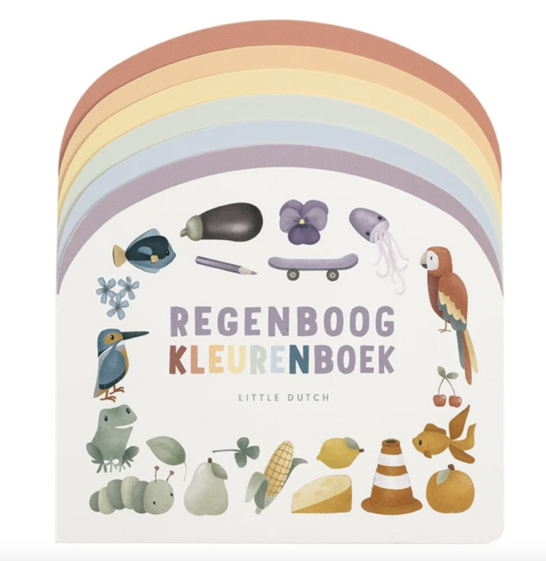 Regenboog kleurenboek - Little Dutch