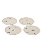 Remco Plate 4-Pack - Tamtam / Sandy - Liewood