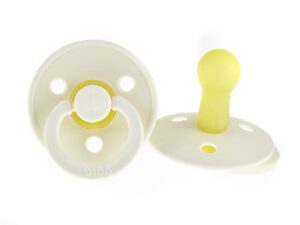 Retro Tutje Natuurlijk Rubber - BIBS - Ivory