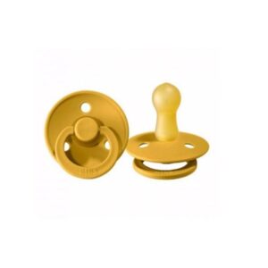 Retro Tutje Natuurlijk Rubber - BIBS - Oker