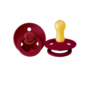 Retro Tutje Natuurlijk Rubber - BIBS - Ruby