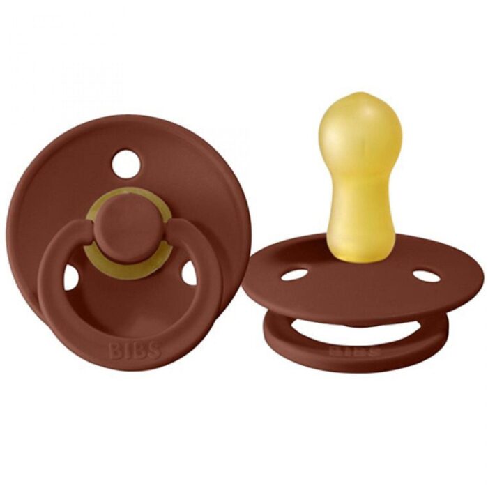 Retro Tutje Natuurlijk Rubber - BIBS - Rust