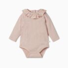 Rib Collar Body - Blush - Mori
