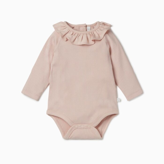 Rib Collar Body - Blush - Mori