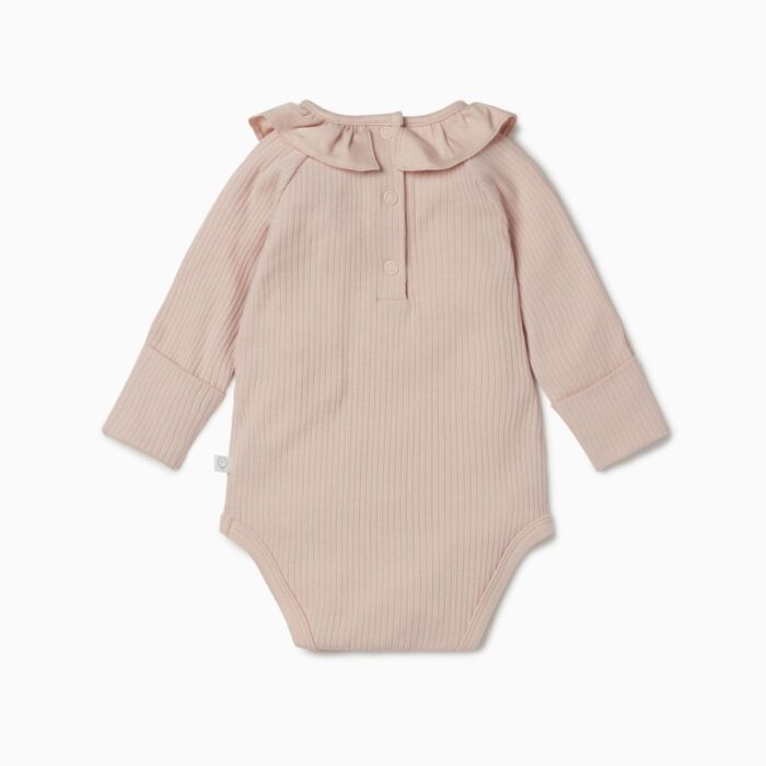 Rib Collar Body - Blush - Mori
