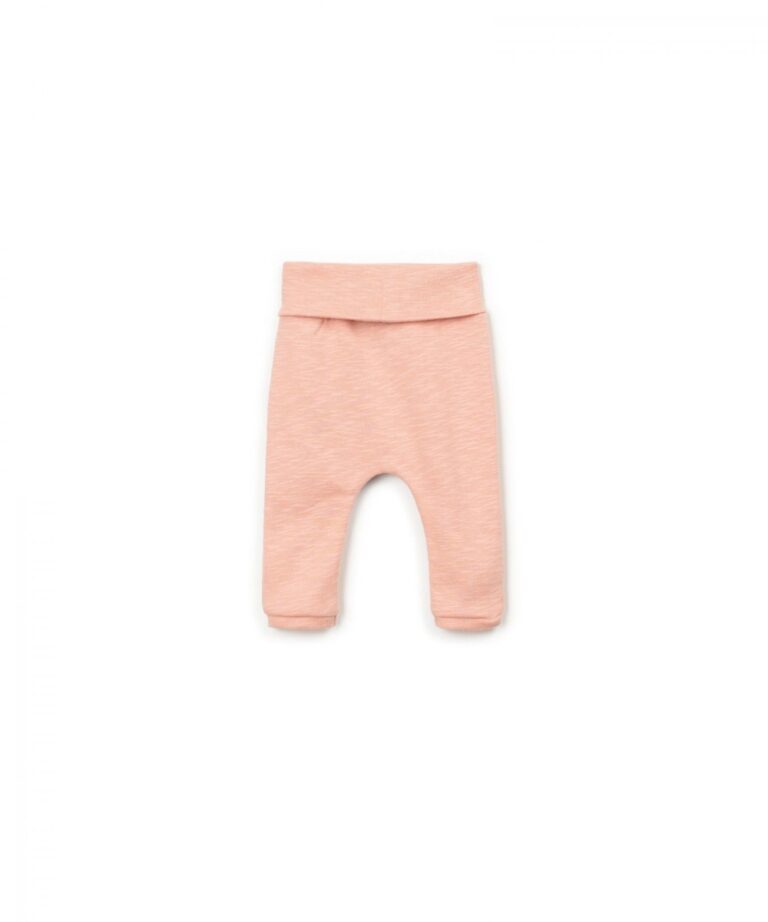 Rib Flamé Leggings - Peach - Play Up