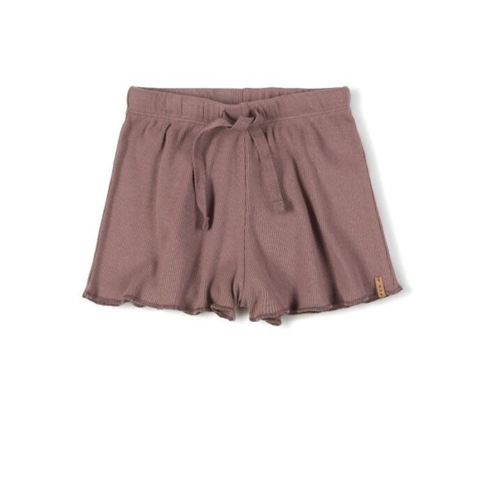 Rib Short - Mauve - Nixnut Rib Short - Mauve - Nixnut