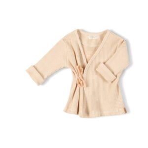 Rib Vest - Latte - Nixnut