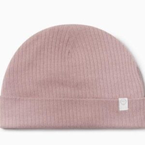 Rib hat - Rose - Mori