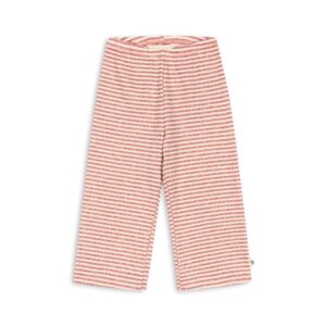 Roli Stripe Flared Pants Ocs - Rose Cream Stripe - Konges Slojd