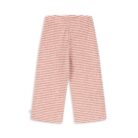 Roli Stripe Flared Pants Ocs - Rose Cream Stripe - Konges Slojd