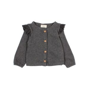 Romance Cardigan - Antracite - Buho Mini Romance Cardigan - Antracite - Buho Mini