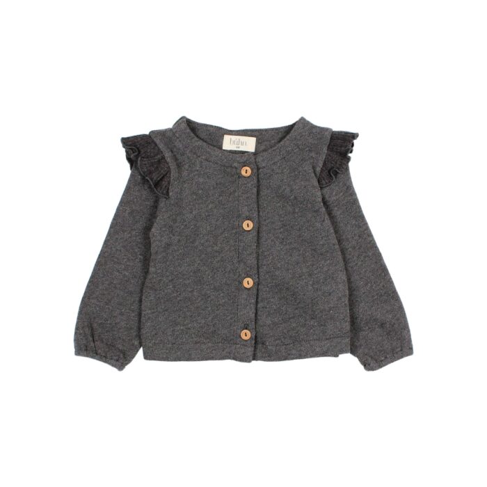 Romance Cardigan - Antracite - Buho Mini