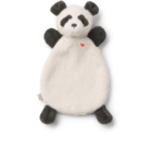 Roy Panda Cuddle Cloth - Sandy / Dark grey - Liewood