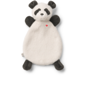 Roy Panda Cuddle Cloth - Sandy / Dark grey - Liewood