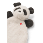 Roy Panda Cuddle Cloth - Sandy / Dark grey - Liewood