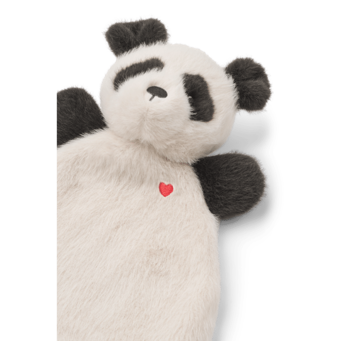 Roy Panda Cuddle Cloth - Sandy / Dark grey - Liewood