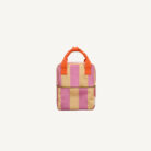 Rugzak Small - Stripes Rosebay Apple - Sticky Lemon