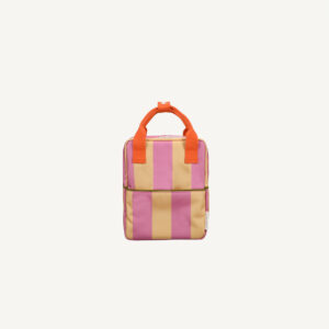 Rugzak Small - Stripes Rosebay Apple - Sticky Lemon