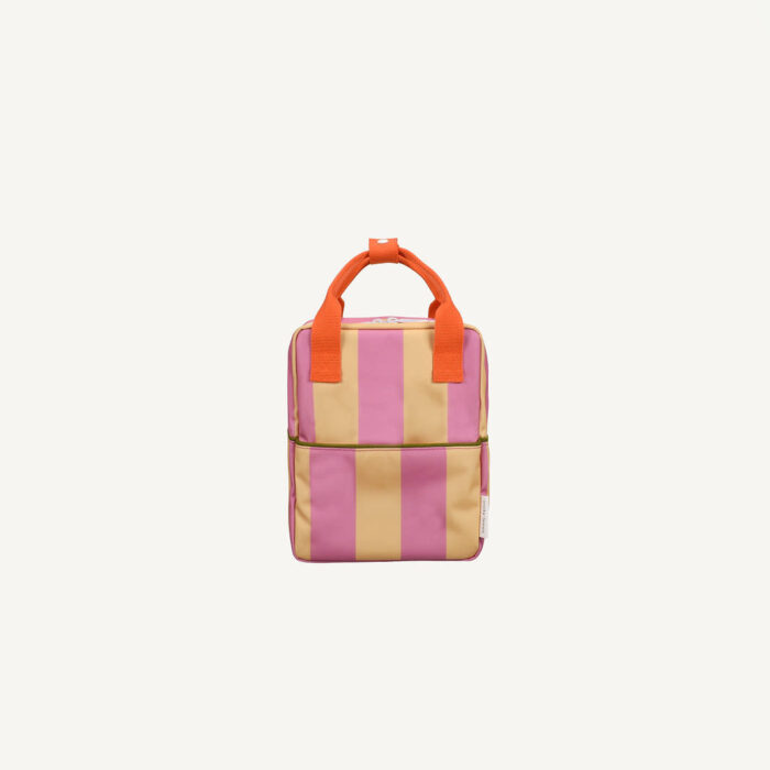 Rugzak Small - Stripes Rosebay Apple - Sticky Lemon