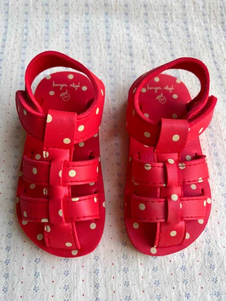 Sable Sandal - Kelly Red Dot - Konges Slojd