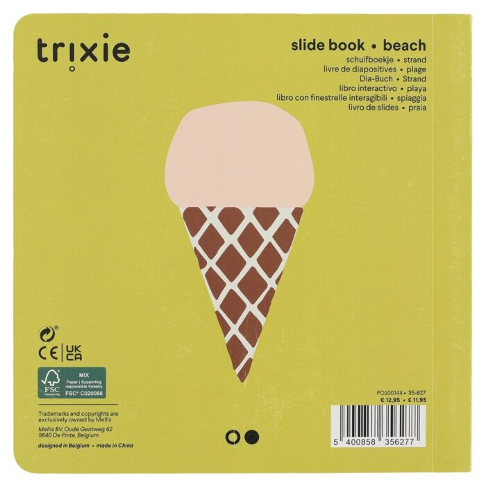 Schuifboekje Strand - Trixie