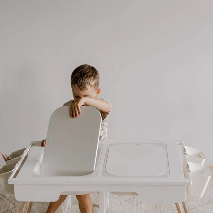 Sensory Table White - Duck Woodworks