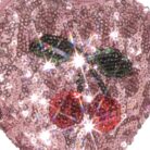 Sequin Heart Wallet - Mellow Rose - Konges Slojd