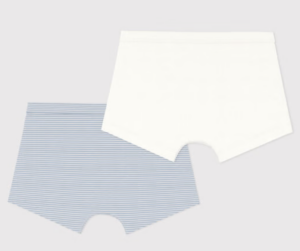 Set 2 boxers - Stripes Blue - Petit Bateau Set 2 boxers - Stripes Blue - Petit Bateau