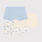 Set 3 boxers - Blue Van - Petit Bateau