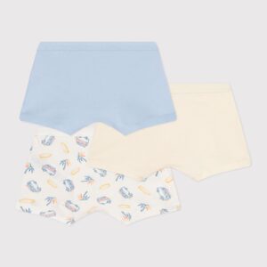 Set 3 boxers - Blue Van - Petit Bateau